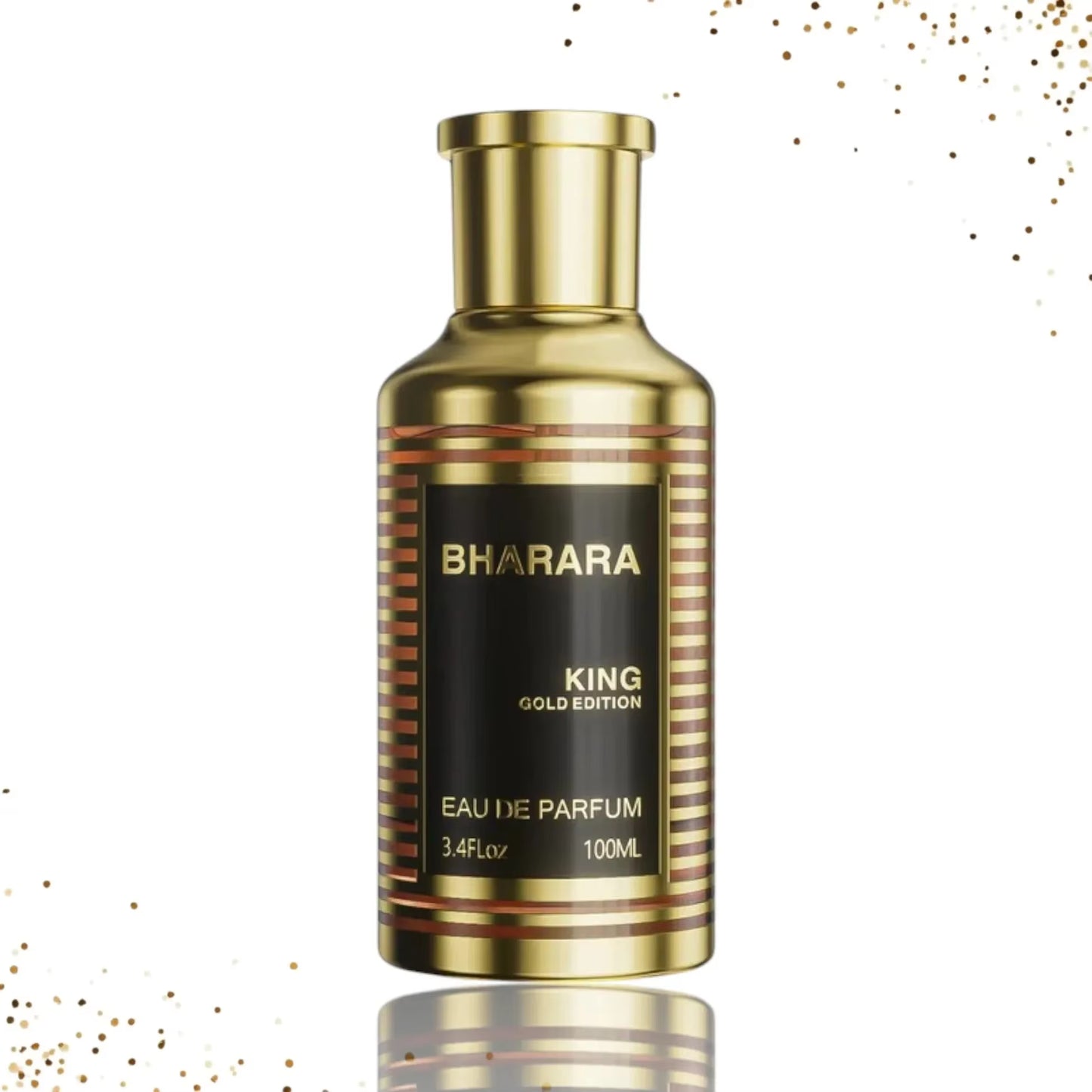 Inspired by Elite Gourmand Classics | Bharara King Gold Edition Eau De Parfum – 100 Ml / 3.4 Fl Oz