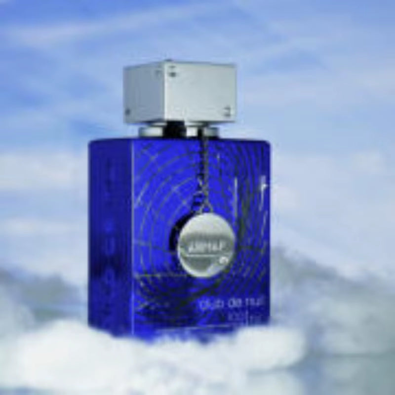 Armaf Club De Nuit Blue Iconic Eau De Parfum Spray 105Ml Original Arab Perfumes Lasting Woody Perfume Cologne Homme Makeup Gifts