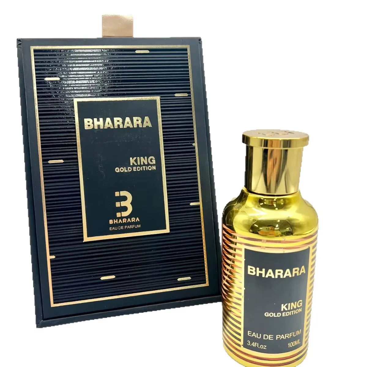 Inspired by Elite Gourmand Classics | Bharara King Gold Edition Eau De Parfum – 100 Ml / 3.4 Fl Oz
