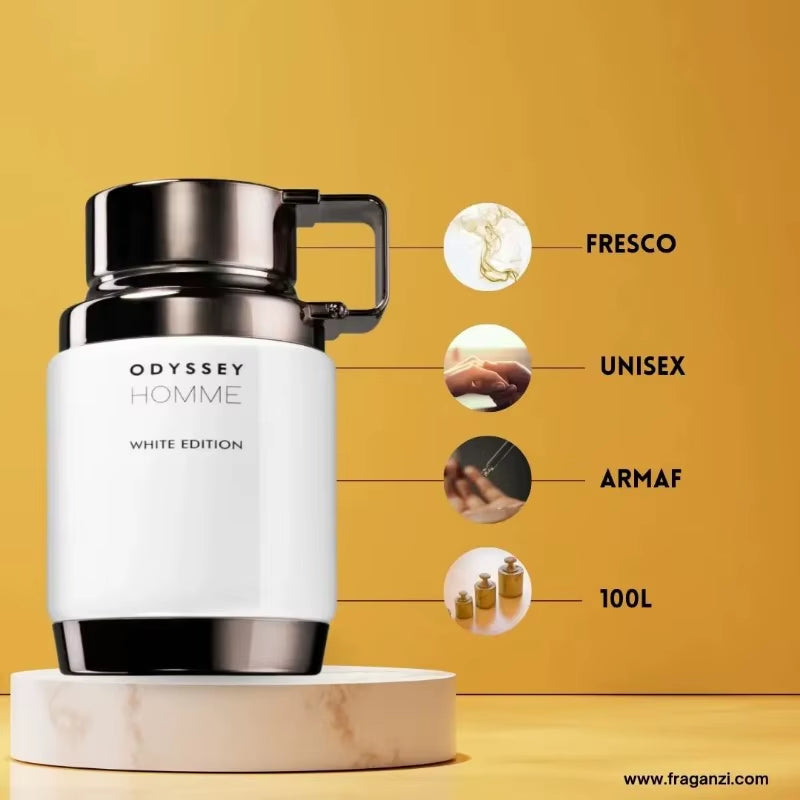 Odyssey White Edition Eau De Parfum Spray 100Ml Original Arab Perfumes Lasting Oriental Pheromones Perfume Cologne Makeup