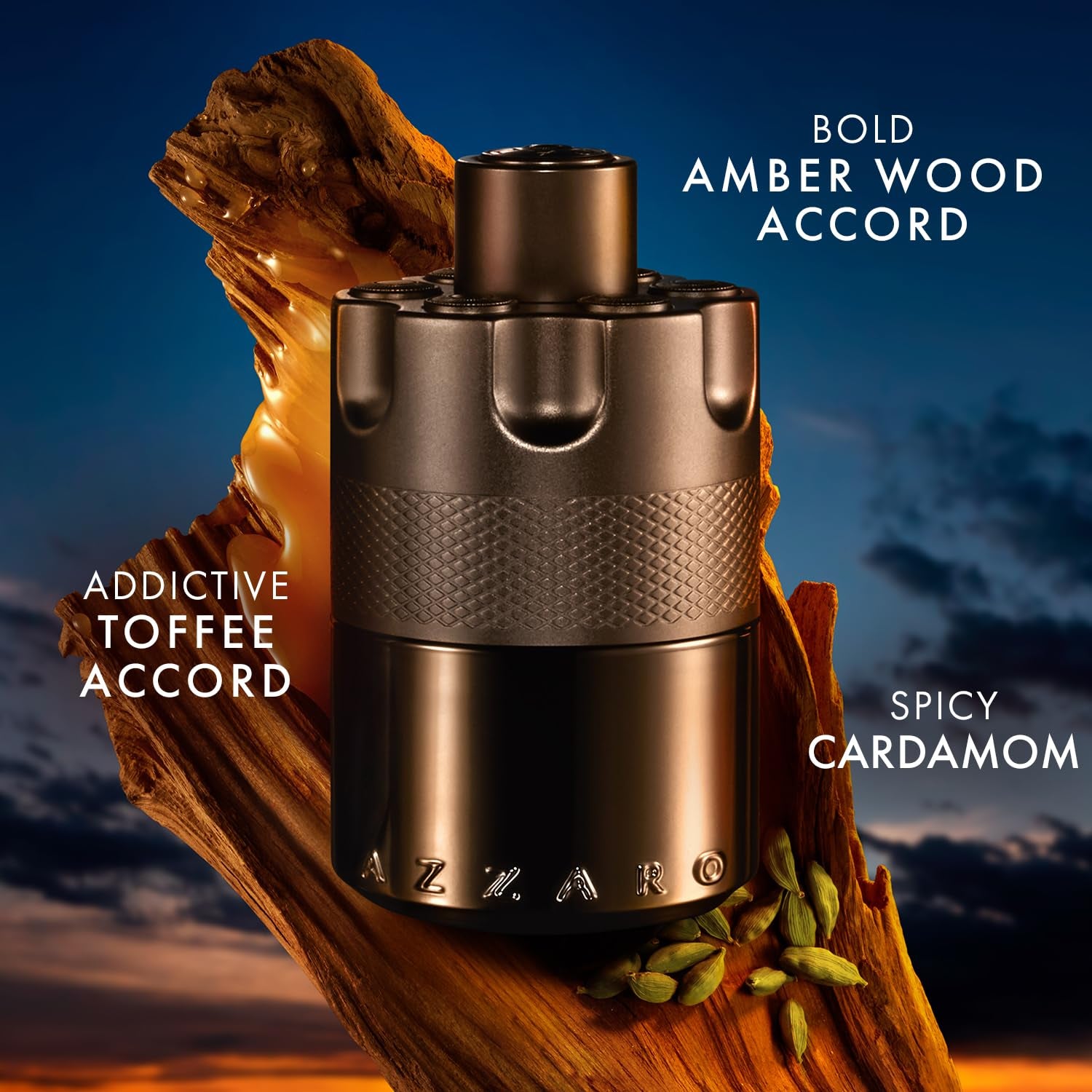 the Most Wanted Eau De Parfum Intense - Woody & Seductive Mens Cologne - Fougère, Ambery & Spicy Fragrance for Date Night - Lasting Wear - Luxury Perfumes for Men