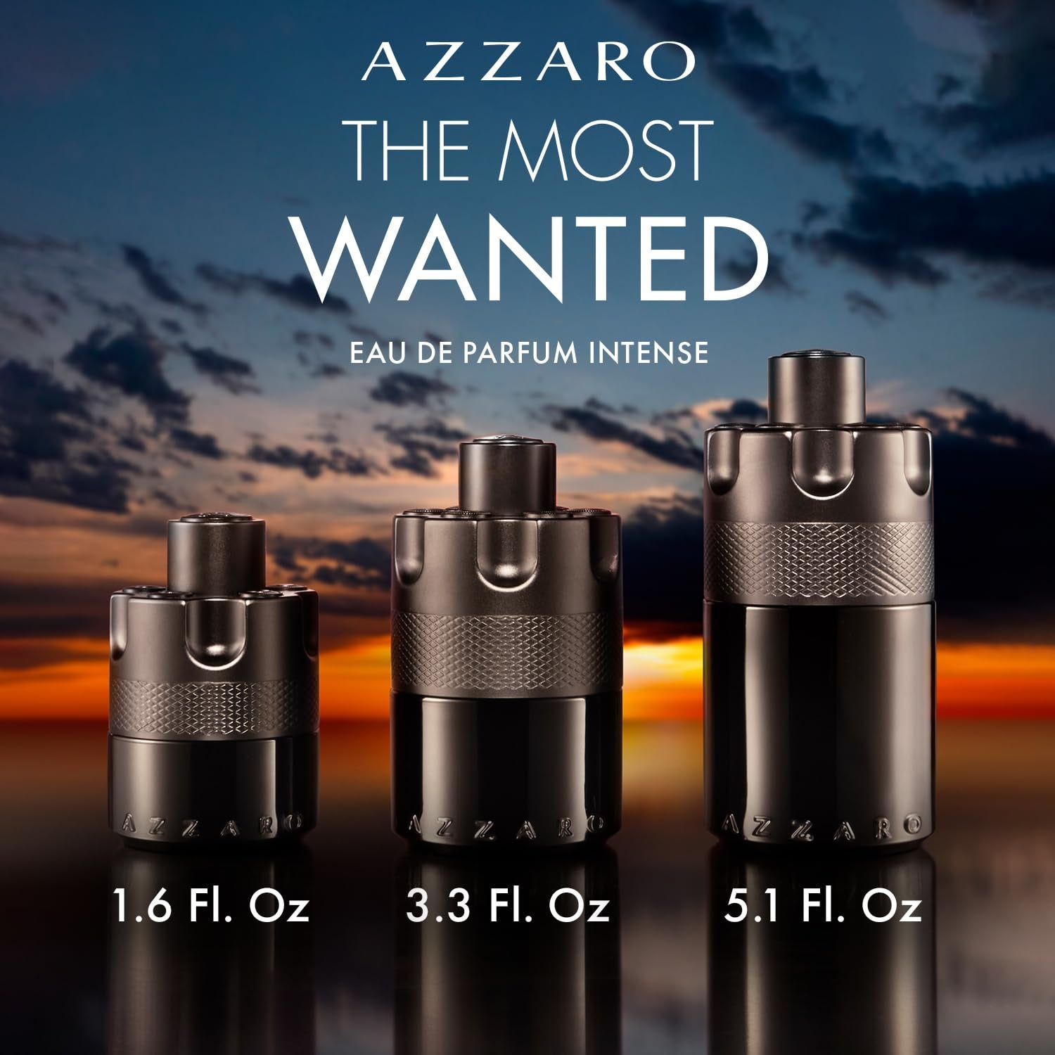 the Most Wanted Eau De Parfum Intense - Woody & Seductive Mens Cologne - Fougère, Ambery & Spicy Fragrance for Date Night - Lasting Wear - Luxury Perfumes for Men