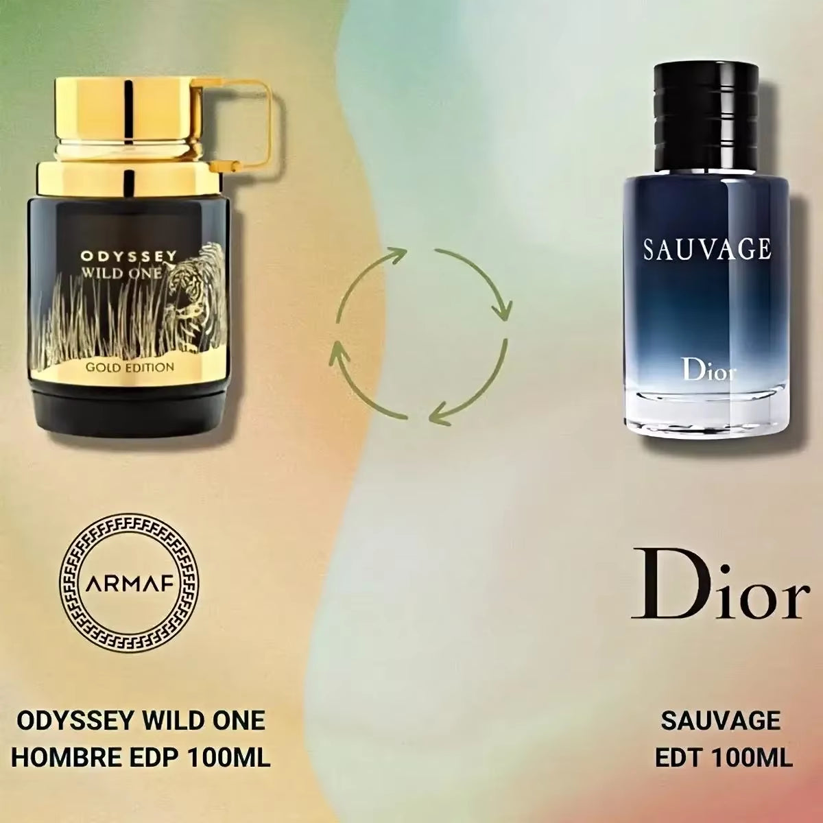 Armaf Odyssey Wild One Eau De Parfum Spray for Men – 3.4 FL.OZ – Inspired by Dior Sauvage