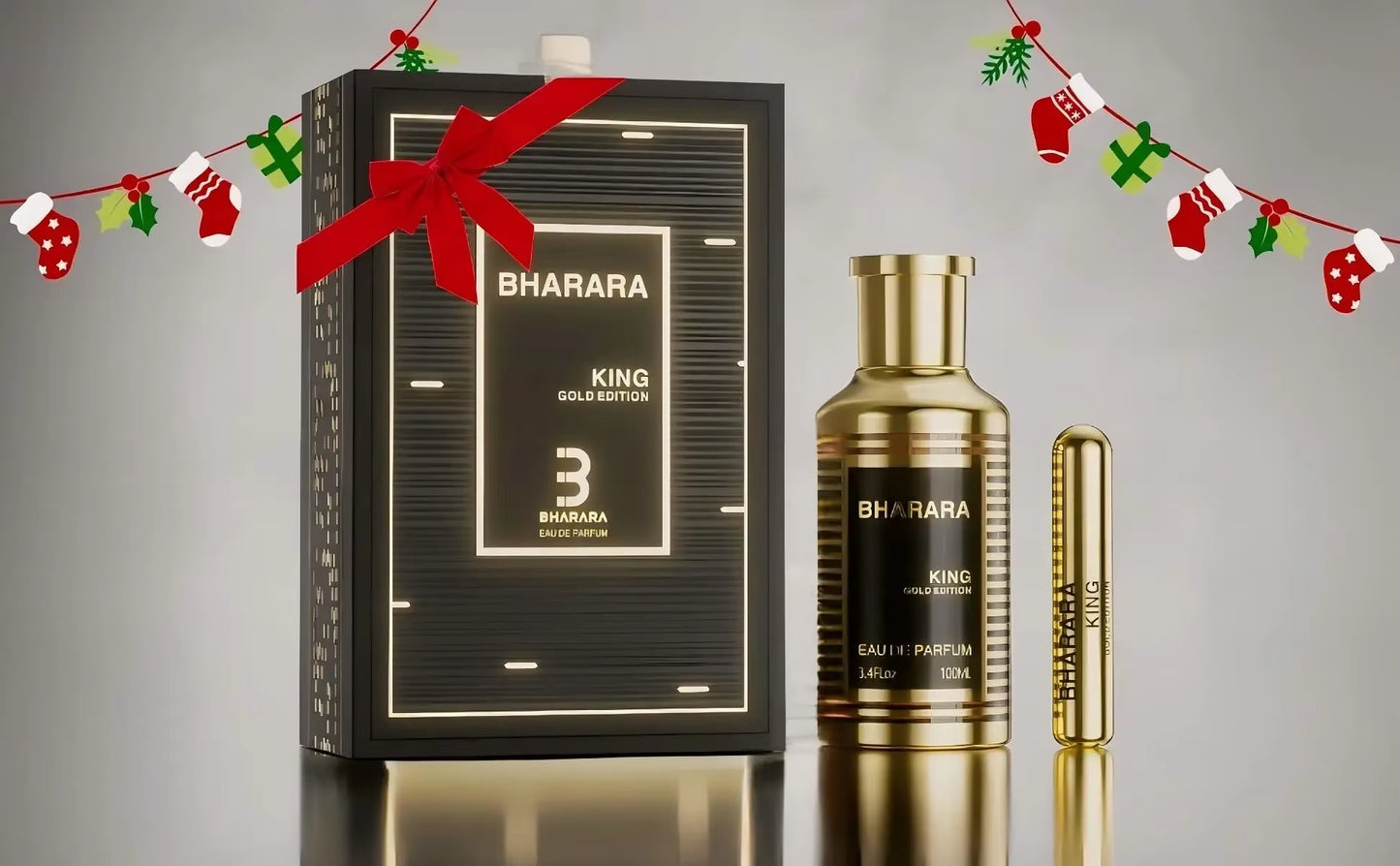 Inspired by Elite Gourmand Classics | Bharara King Gold Edition Eau De Parfum – 100 Ml / 3.4 Fl Oz