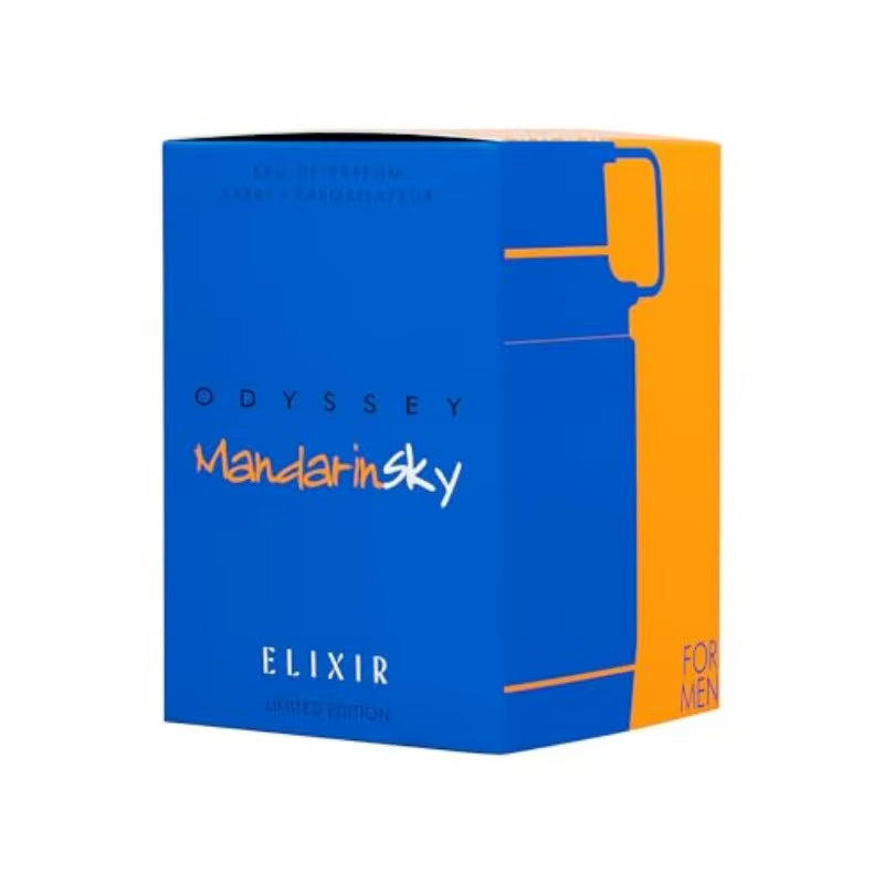 Armaf Odyssey Mandarin Sky Elixir Limited Edition for Unisex Eau De Parfum Spray, 3.4 Ounce